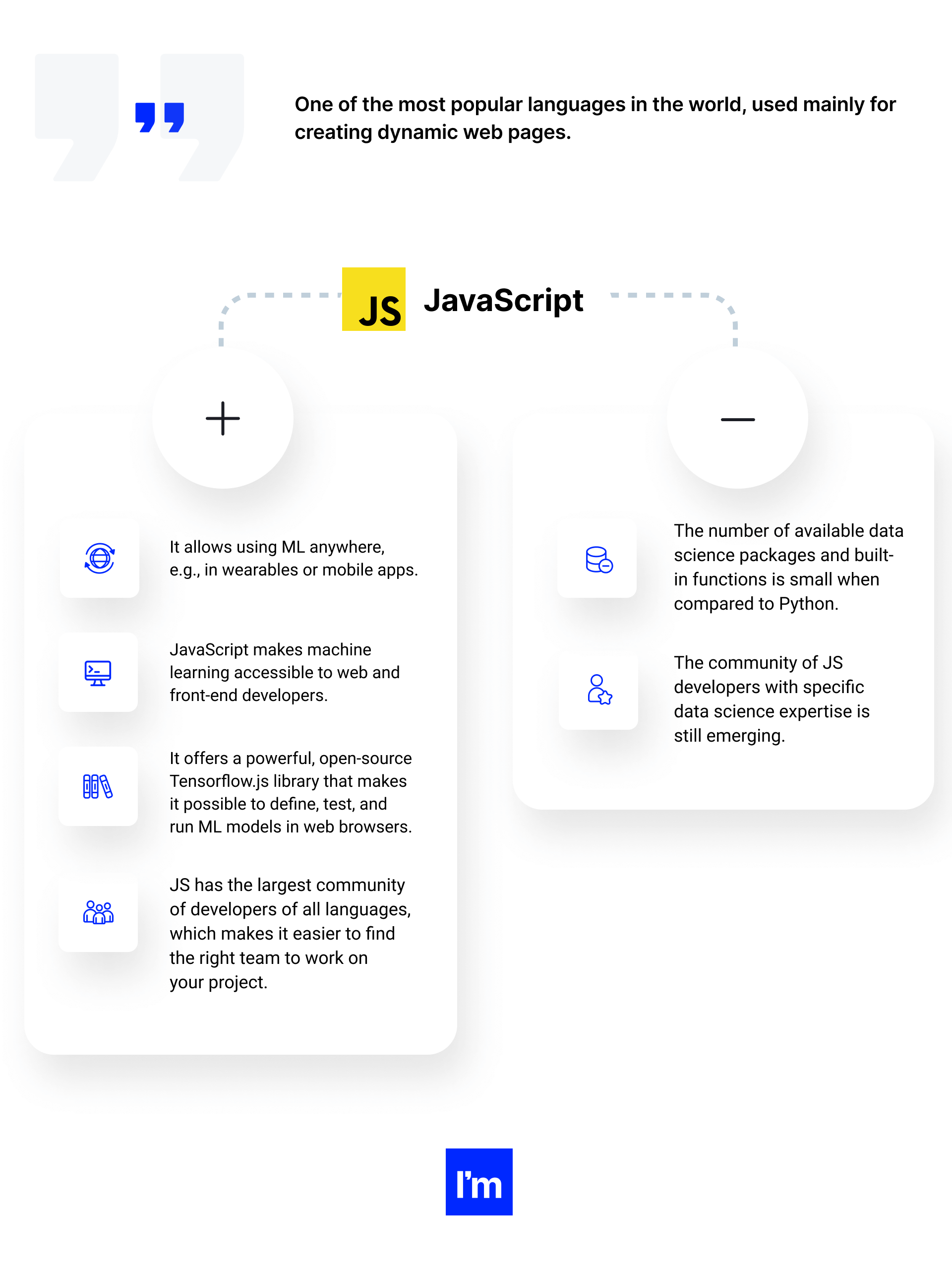 Python vs JavaScript Which Is Better For Machine Learning Project?